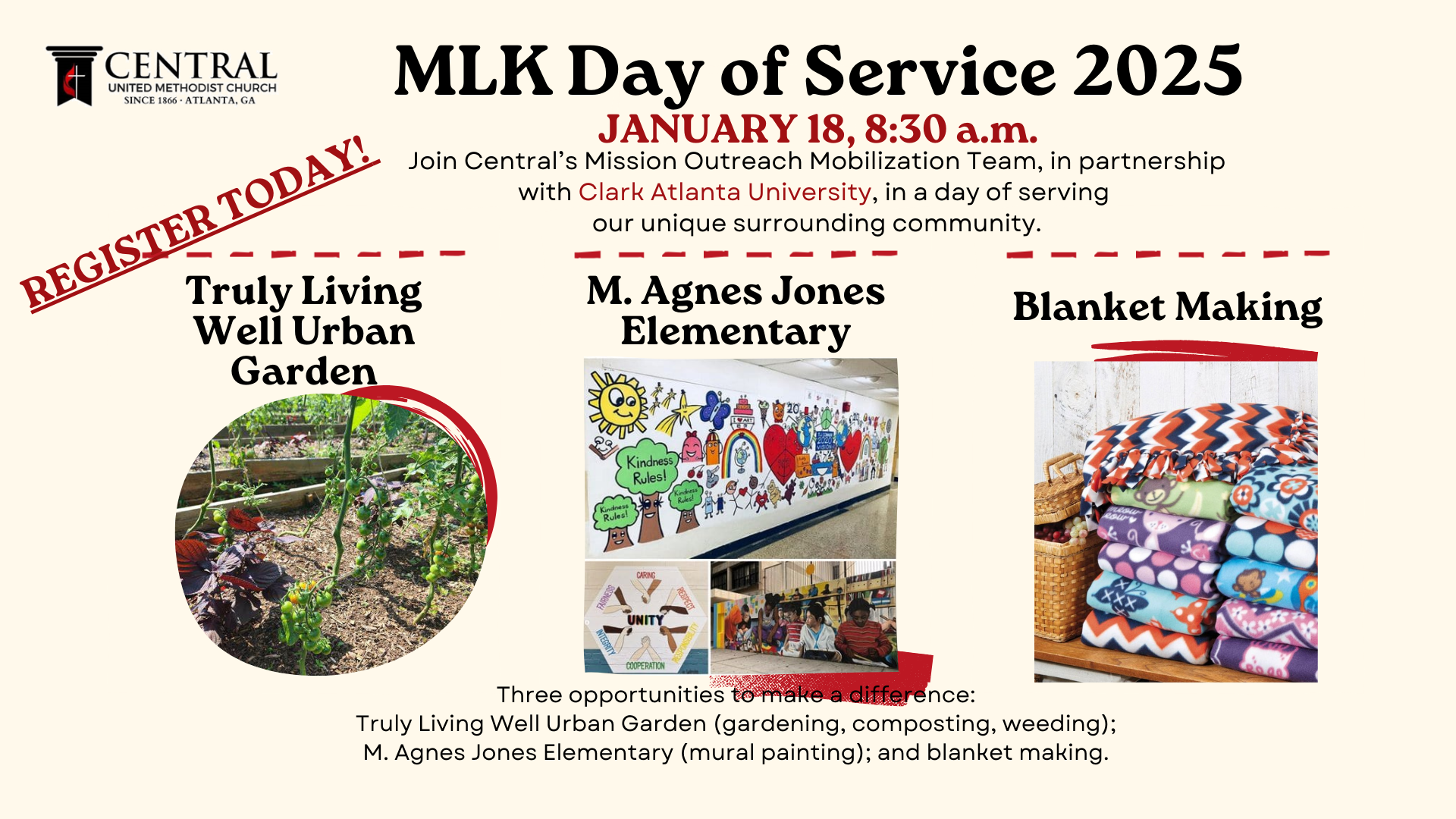 MLK Day of Service 2025 with CAU