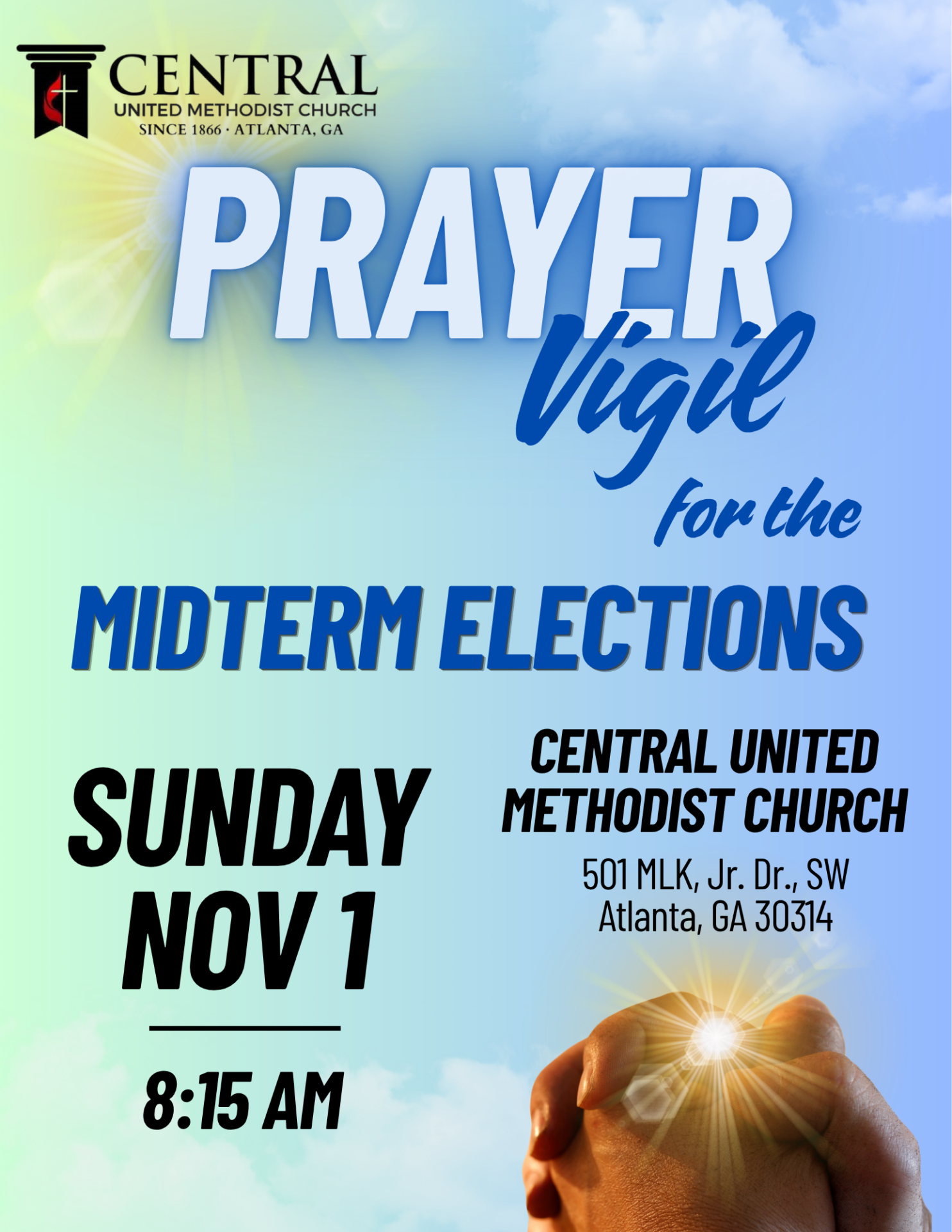 Prayer Vigil for Midterm Elections - website